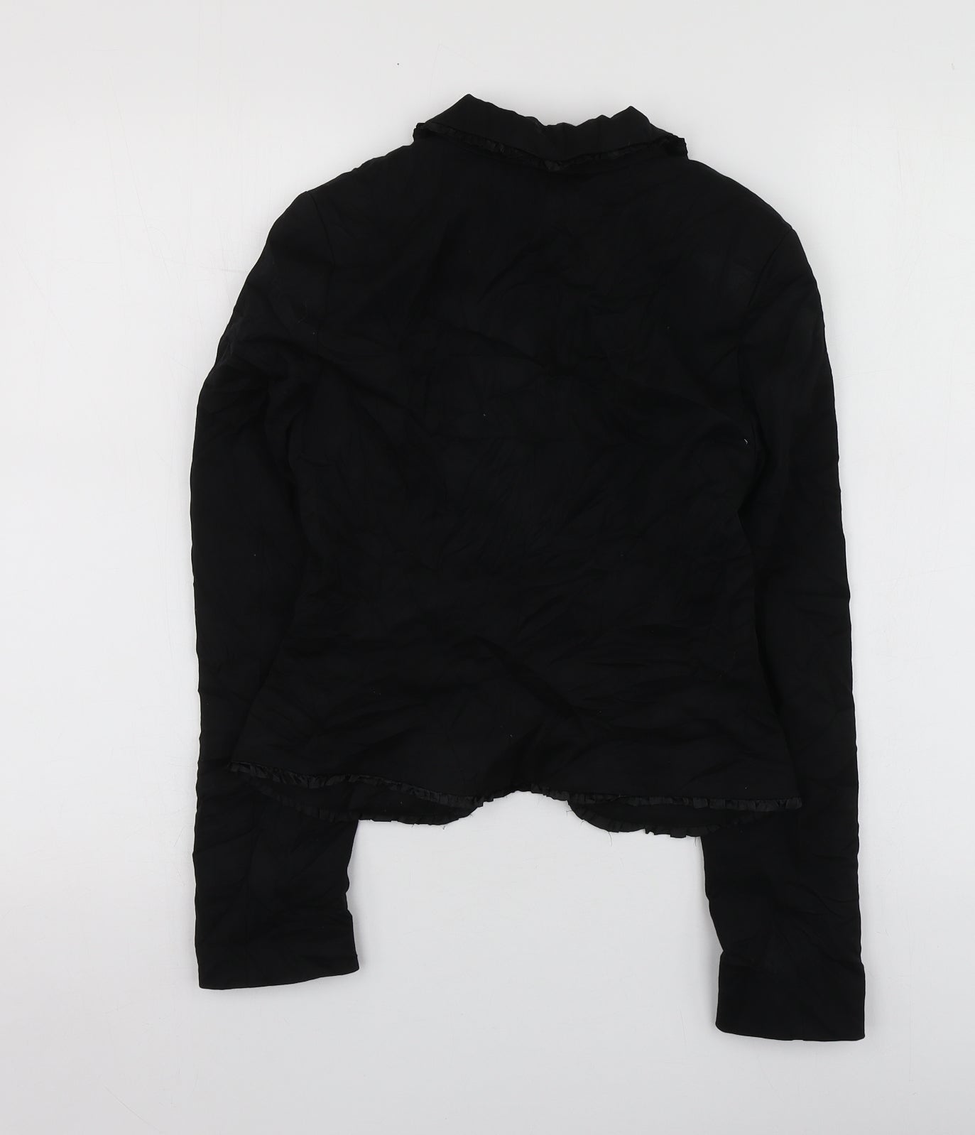 Womens UK Size 34 H&M Regular Black Suit Jacket