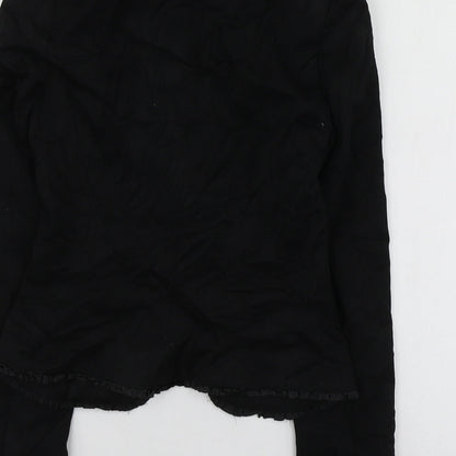 Womens UK Size 34 H&M Regular Black Suit Jacket