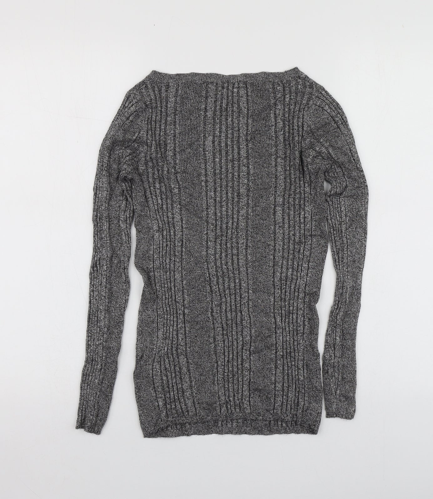 Womens UK Size 10 M7S Grey Pullover Jumper