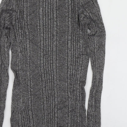 Womens UK Size 10 M7S Grey Pullover Jumper