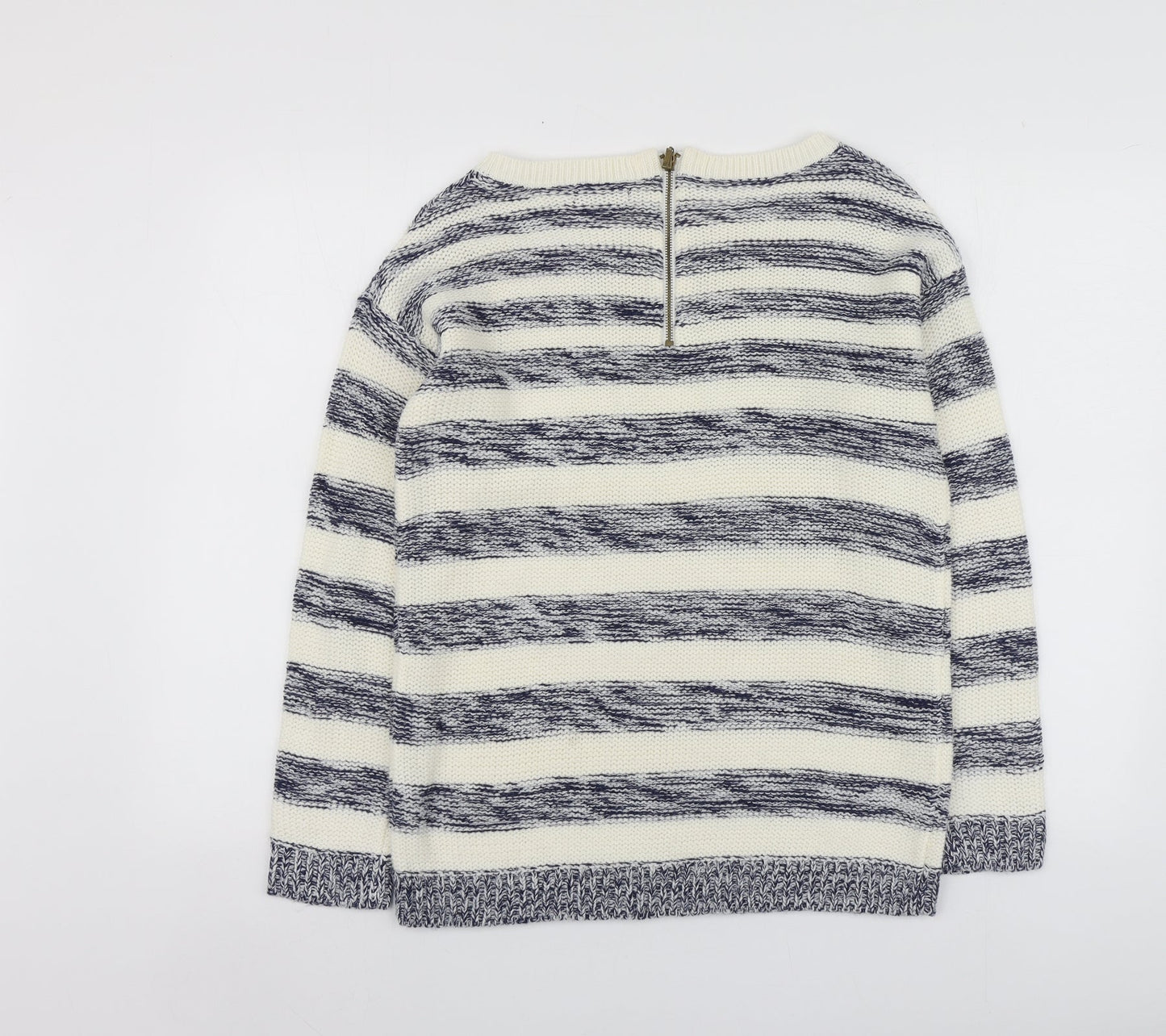 Womens UK Size 12 M&Co Blue Pullover Jumper