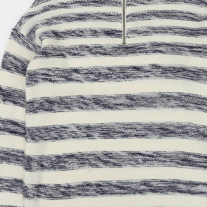 Womens UK Size 12 M&Co Blue Pullover Jumper