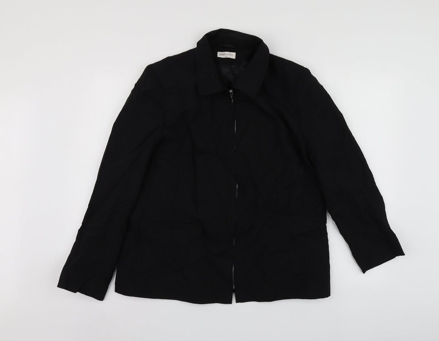 Womens UK Size 16 Bonmarché Black Jacket