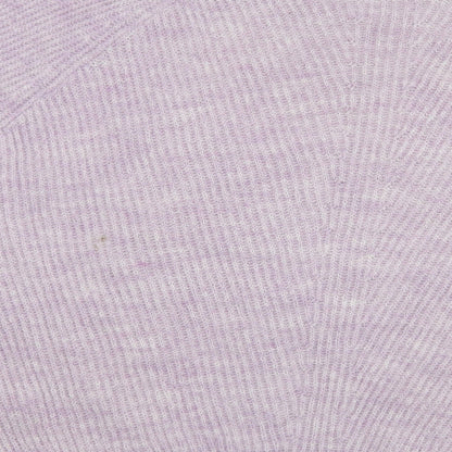 F&F Womens Purple Boat Neck  Acrylic Pullover Jumper Size 14