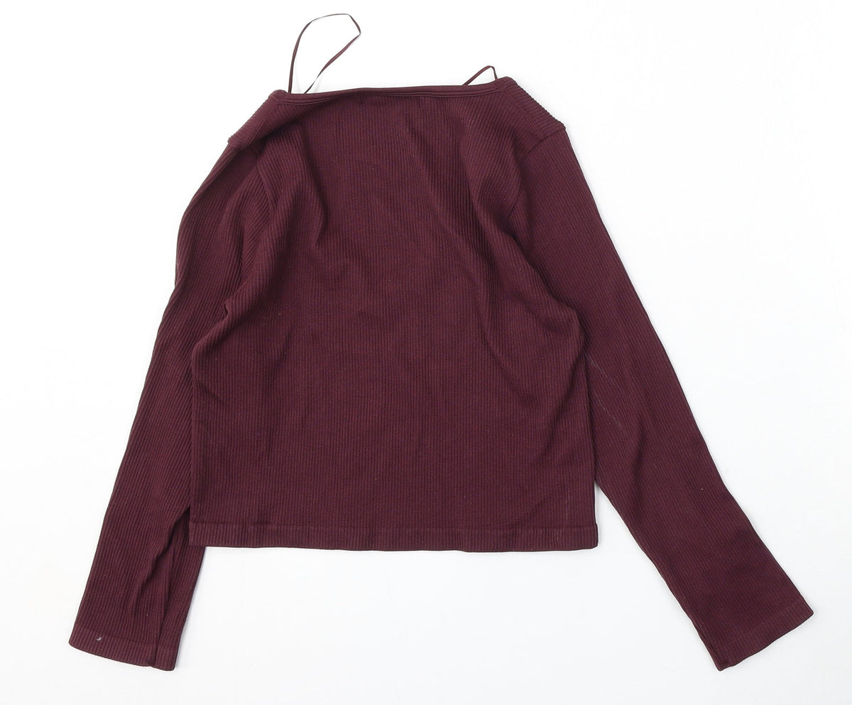 Womens UK Size M Dunnes Stores Purple Pullover Jumper