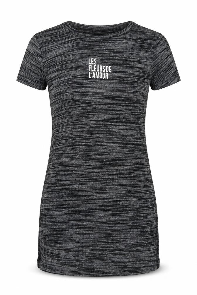 Womens UK Size 10 Atmosphere Grey Basic T-Shirt