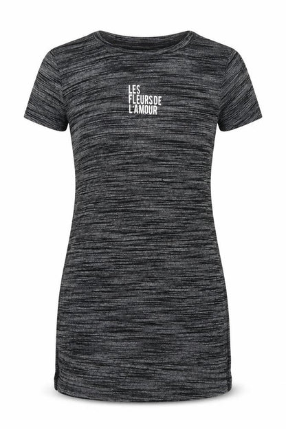 Womens UK Size 10 Atmosphere Grey Basic T-Shirt