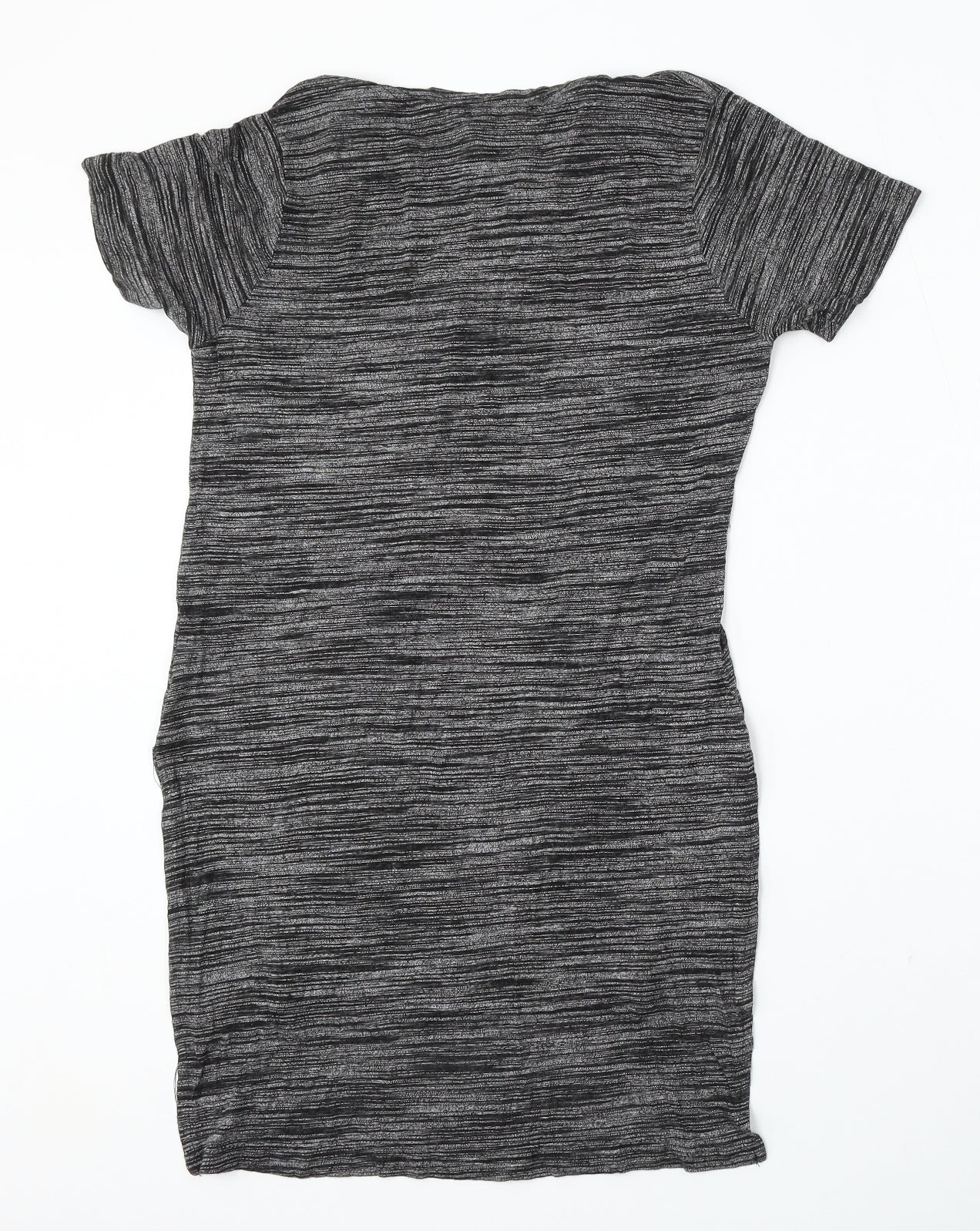 Womens UK Size 10 Atmosphere Grey Basic T-Shirt