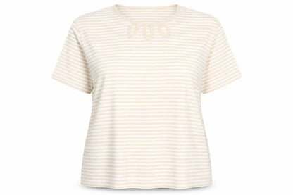 Womens UK Size XL Isle Essentials Beige Pullover Jumper