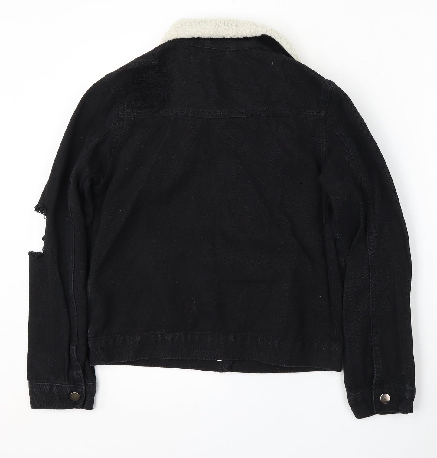 Womens UK Size 8 Boohoo Black Jacket