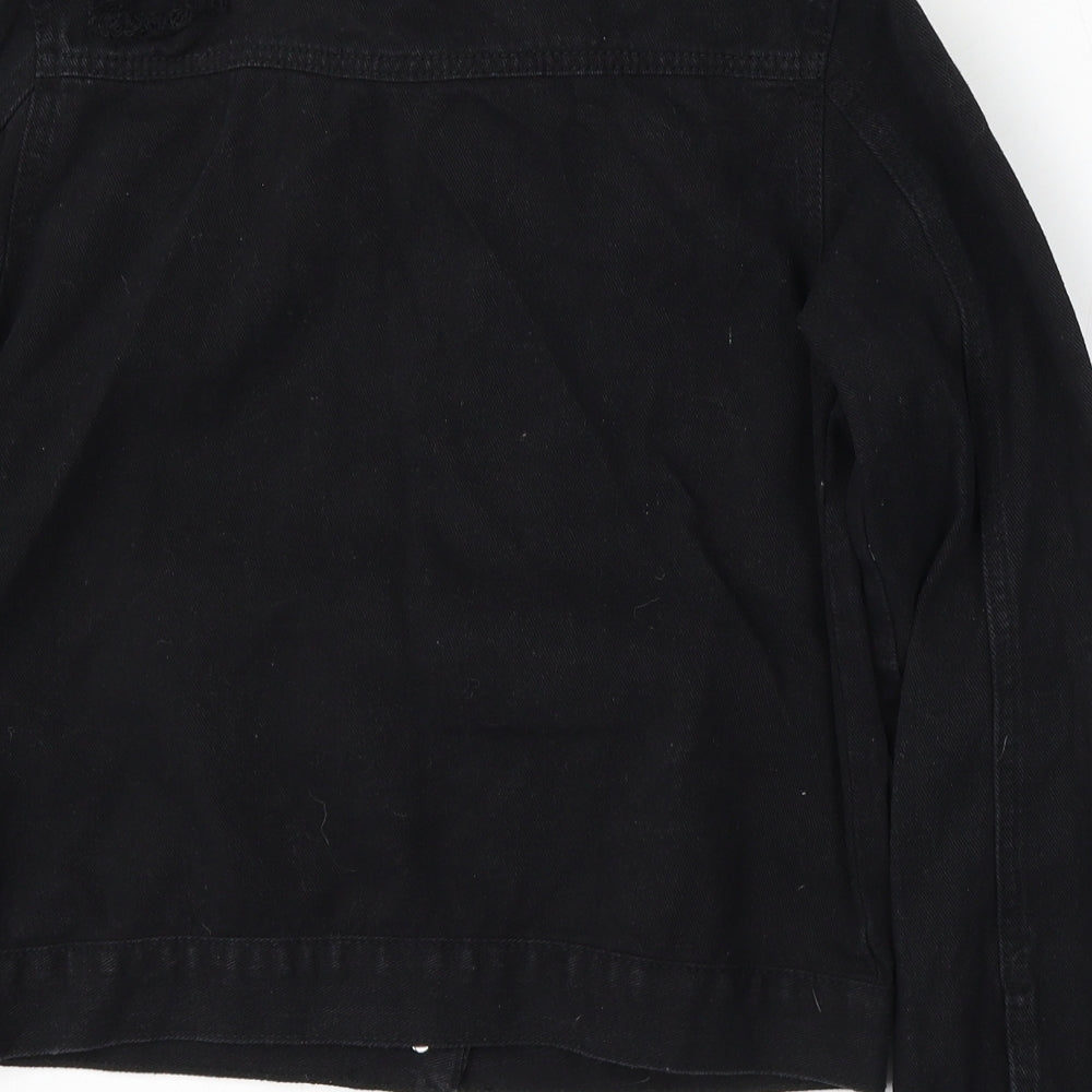 Womens UK Size 8 Boohoo Black Jacket