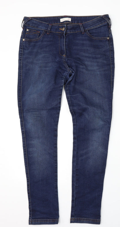 Womens UK Size 28 Marks and Spencer Regular Fit Skinny Blue Jeans