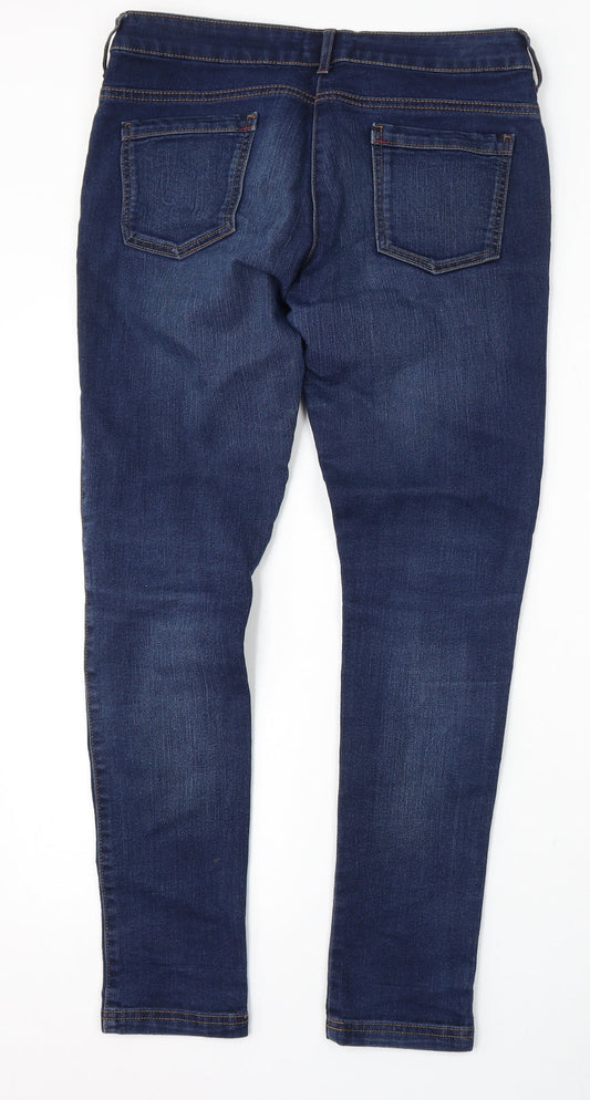 Womens UK Size 28 Marks and Spencer Regular Fit Skinny Blue Jeans