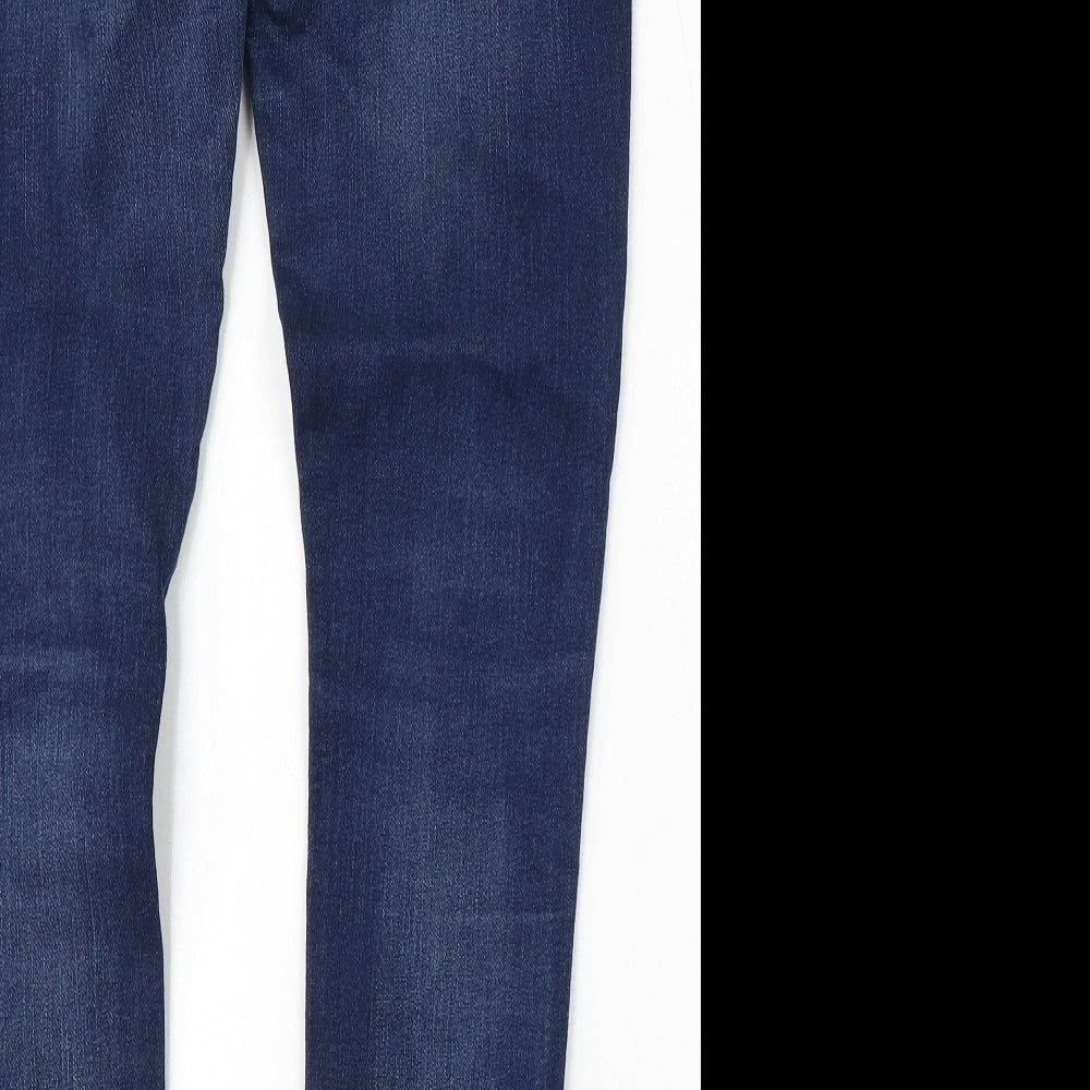 Womens UK Size 28 Marks and Spencer Regular Fit Skinny Blue Jeans