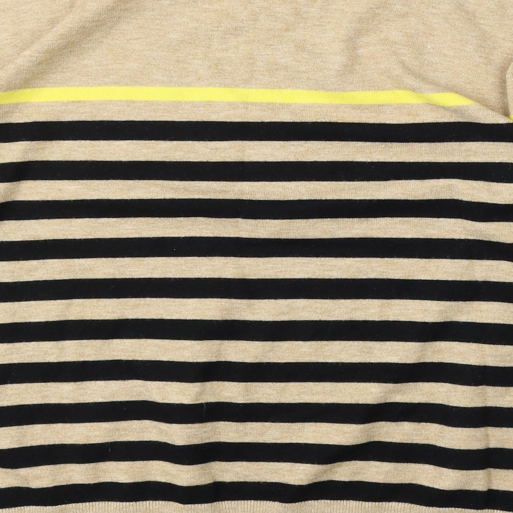 Womens UK Size 14 M&Co Beige Pullover Jumper