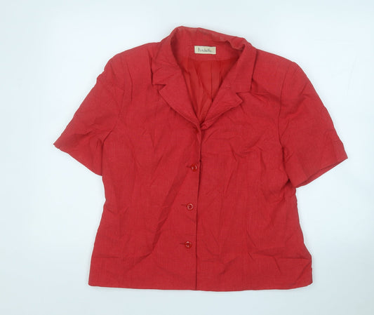 Womens UK Size 16 isabelle Red Jacket