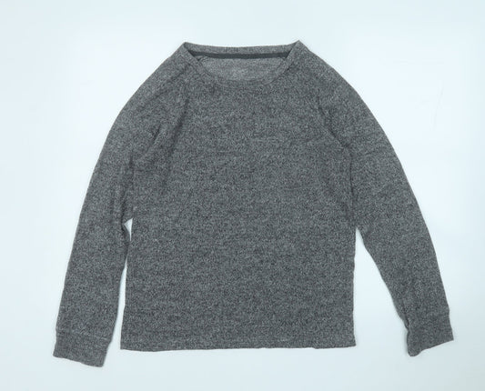 Womens UK Size 10 love to lounge Grey Pullover Jumper