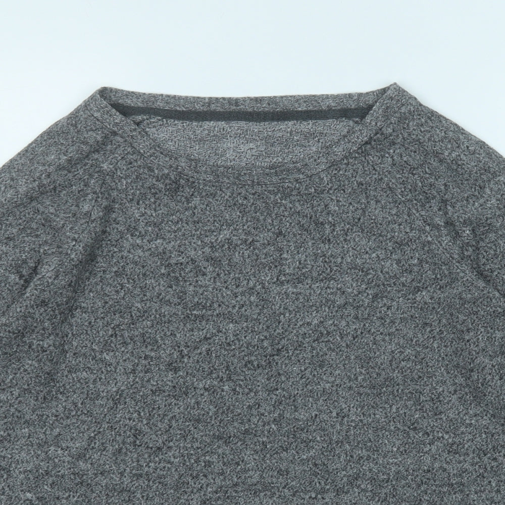 Womens UK Size 10 love to lounge Grey Pullover Jumper