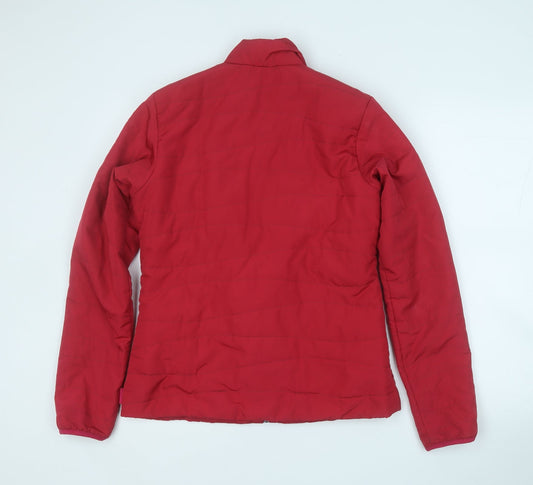DECATHLON Womens Pink   Puffer Jacket Coat Size S