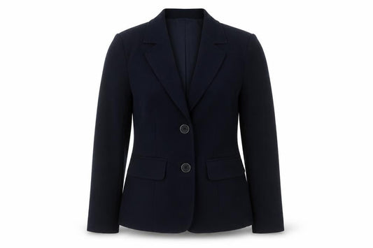 Womens UK Size 8 Marks and Spencer Regular Blue Suit Jacket