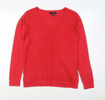 Womens UK Size 10 Atmosphere Red Pullover Jumper
