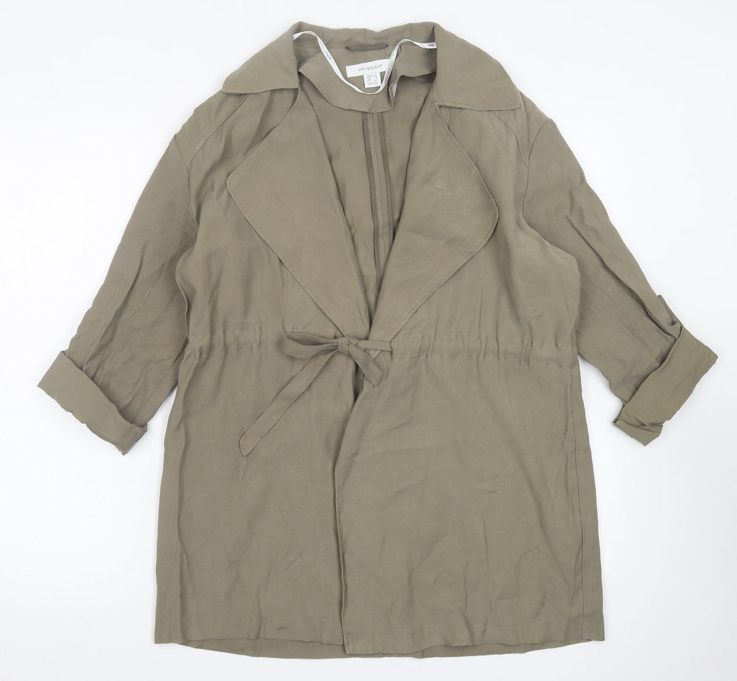 Primark Womens Green   Jacket  Size 10  Button