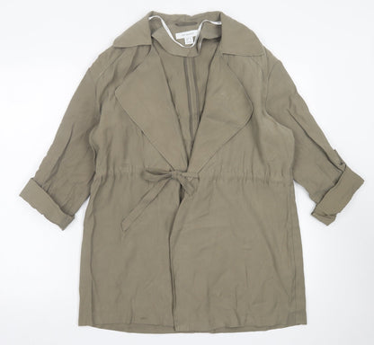 Primark Womens Green   Jacket  Size 10  Button