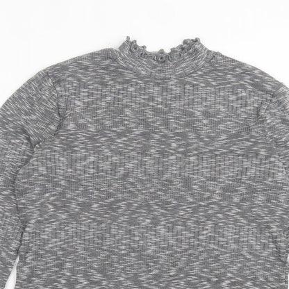 Womens UK Size 10 Matalan Grey Pullover Jumper