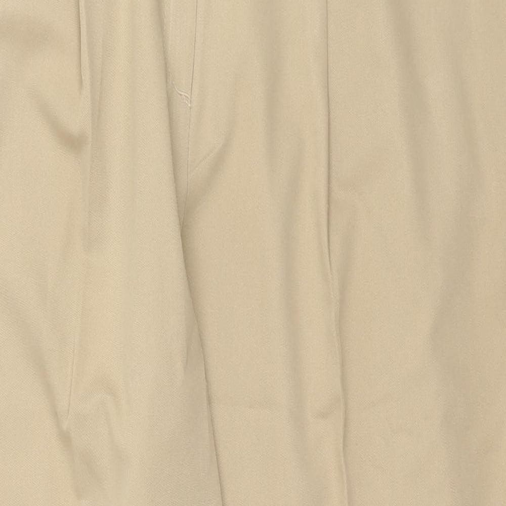 Womens UK Size 18 Essentials Regular Fit  Beige Trousers