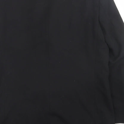 Mens UK Size 40 Johnathan Adams Regular Black Suit Jacket