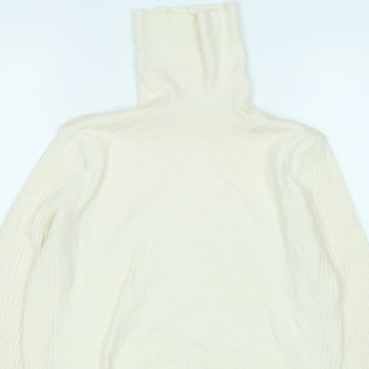 Womens UK Size M MNG Yellow Pullover Jumper