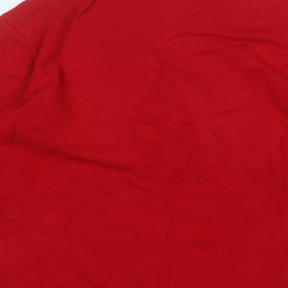 GERARD Womens Red Round Neck  Viscose Pullover Jumper Size S