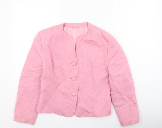 Precis Womens Pink   Jacket  Size M