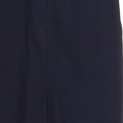 Womens UK Size 34 in NEXT Regular Fit Carrot Blue Trousers