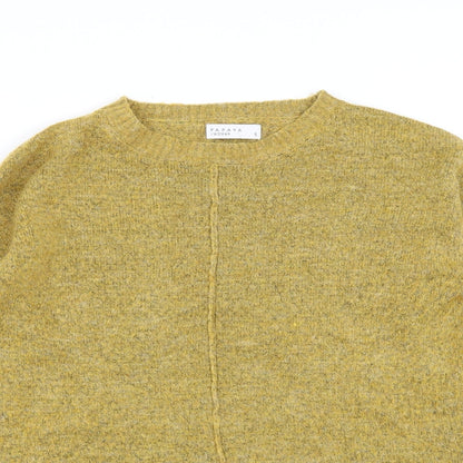 Womens UK Size S Matalan Yellow Pullover Jumper