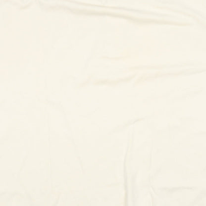 Cedar Wood State Mens Beige  Cotton  Polo Size S Collared