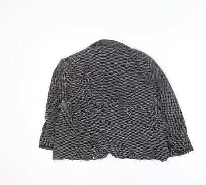 Womens UK Size 16 Marks and Spencer Black Jacket
