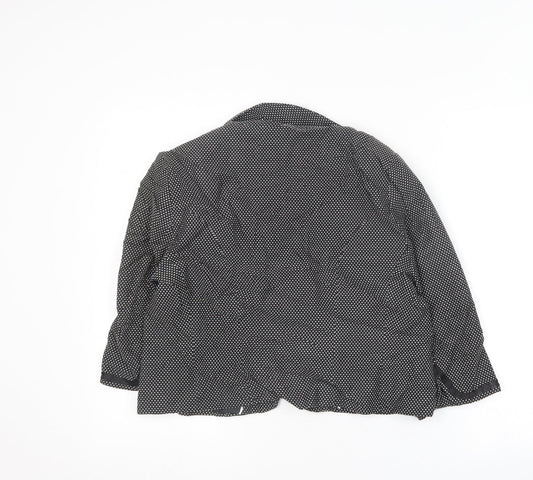 Womens UK Size 16 Marks and Spencer Black Jacket