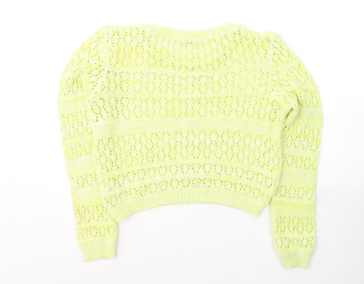 Womens UK Size 8 New Look Green Pullover Jumper