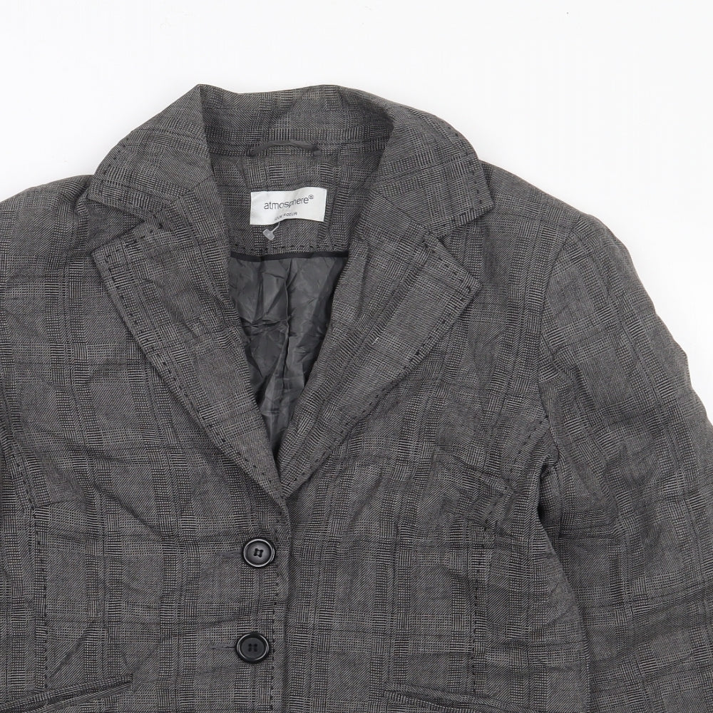 Primark Womens Grey  Polyester Jacket Suit Jacket Size 12