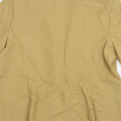 Berkertex Womens Beige  Polyester Jacket Blazer Size 16