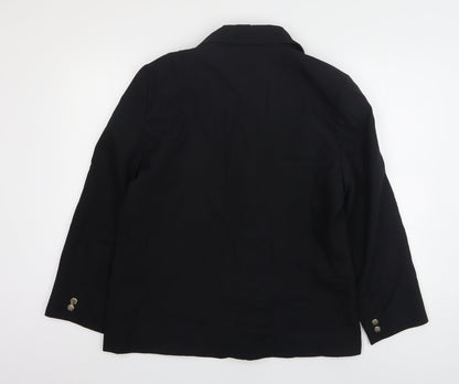 Debenhams  Womens Black  Polyester Jacket Suit Jacket Size 14