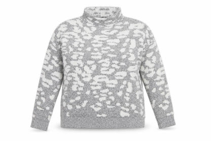 Womens UK Size 12 F&F Grey Pullover Jumper