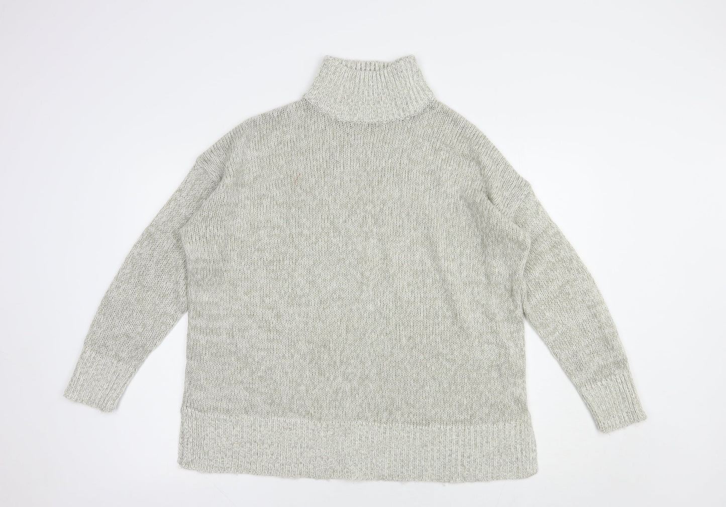 Womens UK Size M New Look Grey Pullover Jumper