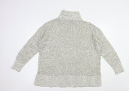 Womens UK Size M New Look Grey Pullover Jumper
