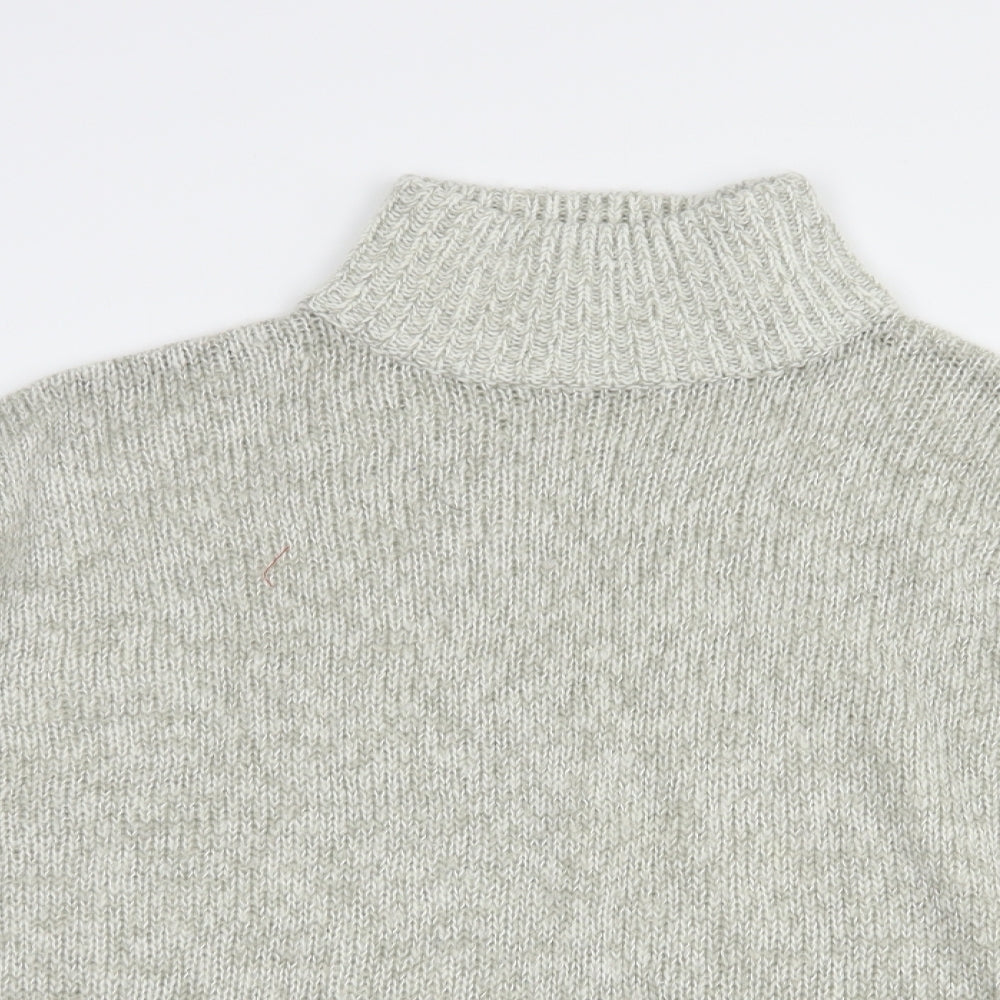 Womens UK Size M New Look Grey Pullover Jumper