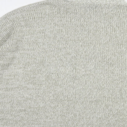 Womens UK Size M New Look Grey Pullover Jumper