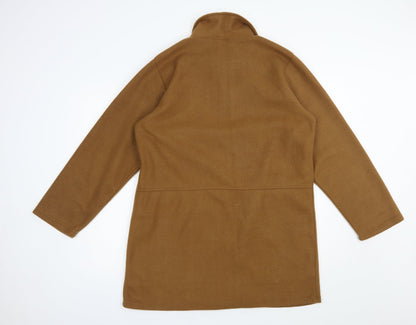 Womens UK Size 12 Neuville Brown Pea Coat