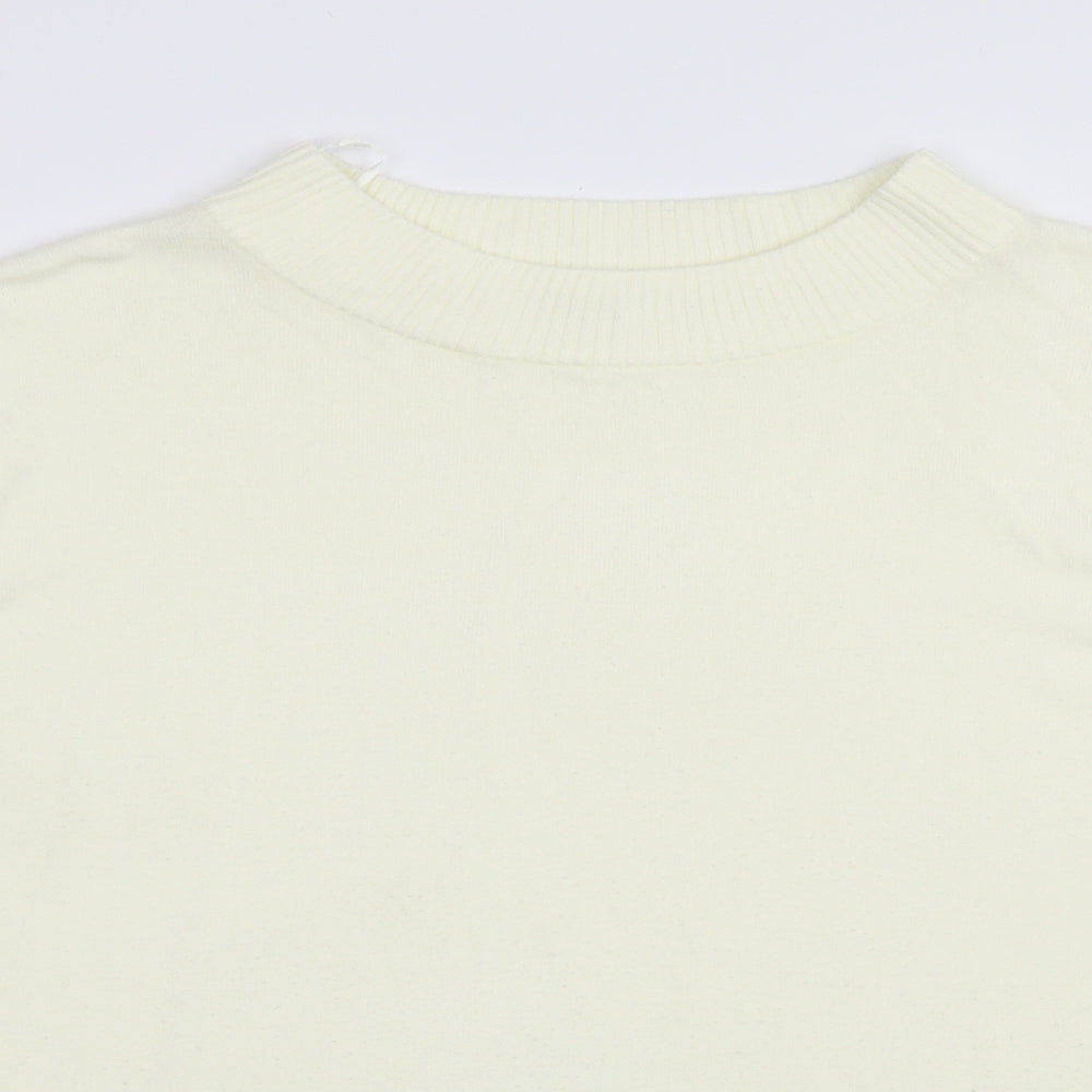 Womens UK Size 2XL Damart Ivory Pullover Jumper