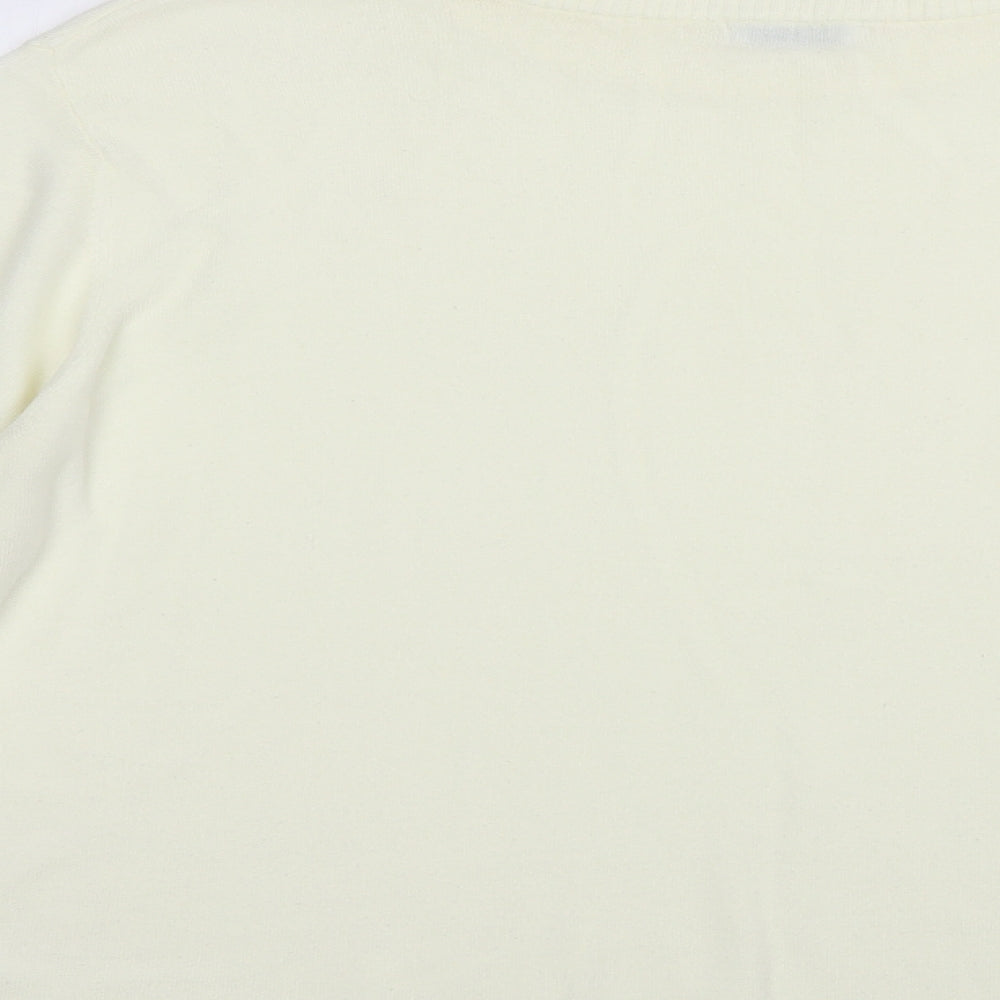 Womens UK Size 2XL Damart Ivory Pullover Jumper